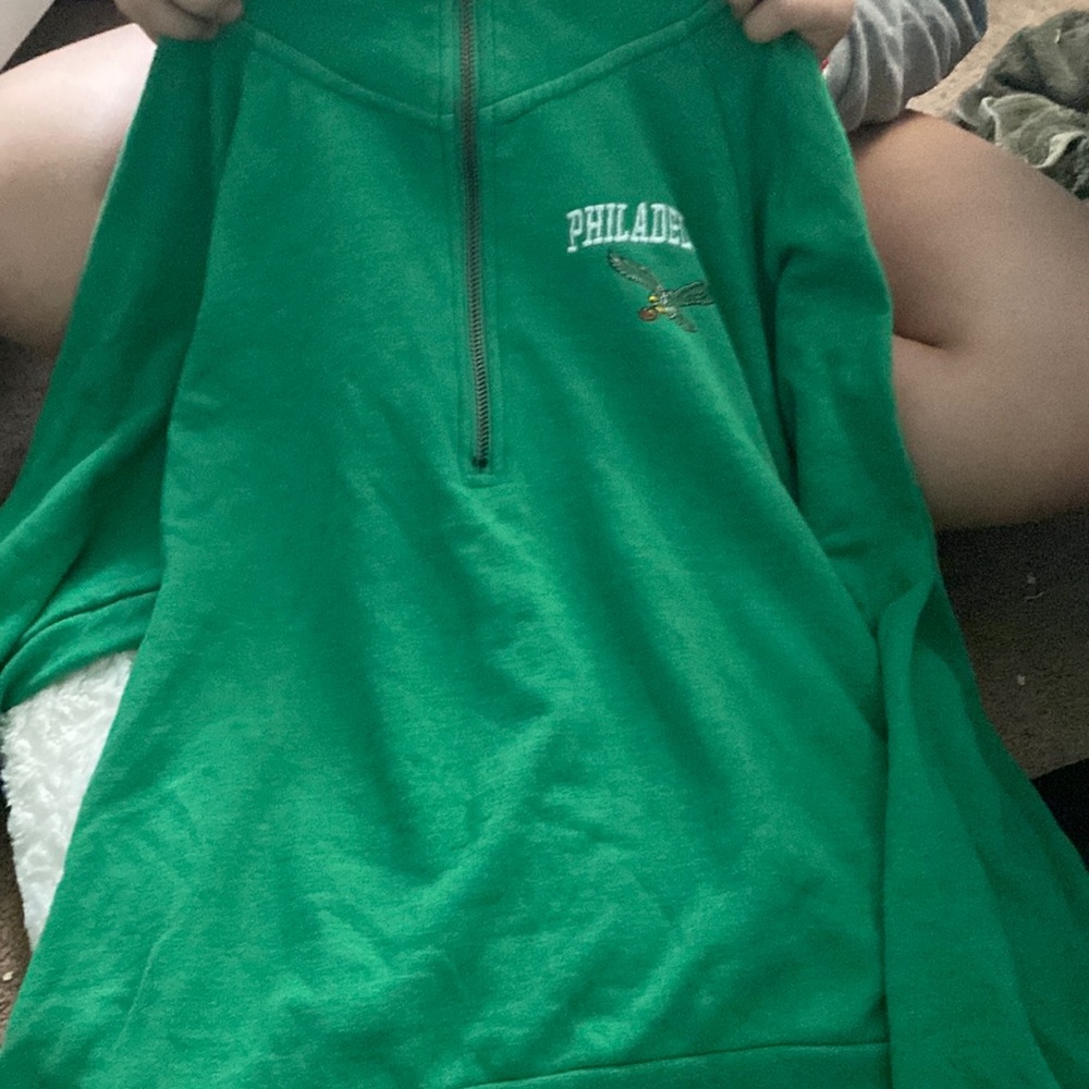EAGLES NFL APPAREL TURTLE NECK JACKET